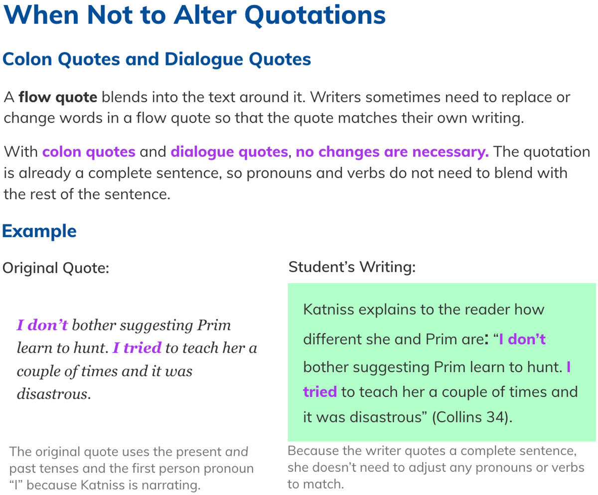 Quotation Altering Lesson Image 5439 | NoRedInk